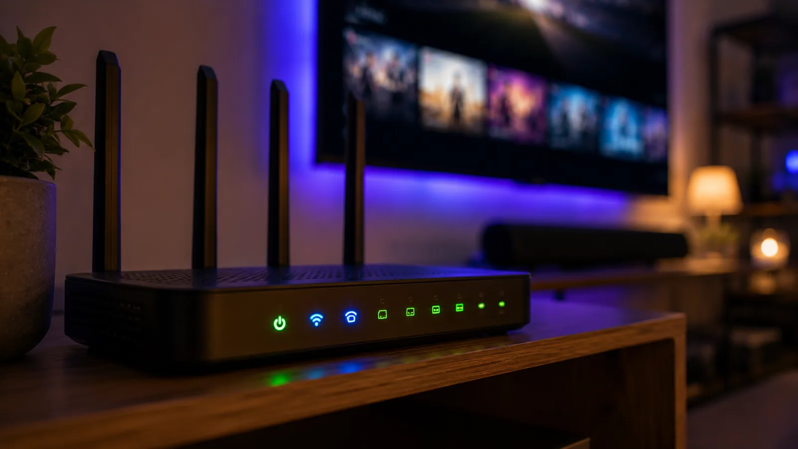 Routeur wifi vérifié pour résoudre les coupures IPTV