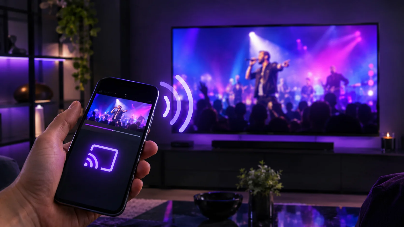 Caster IPTV depuis un smartphone vers une TV via Chromecast