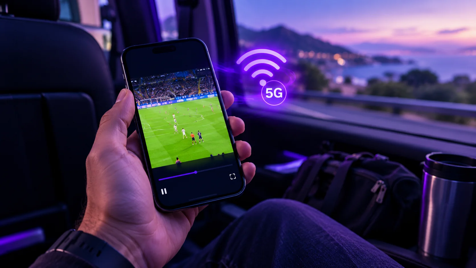 Regarder l IPTV en 4G sur smartphone en deplacement